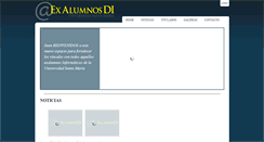 Desktop Screenshot of exalumnos.inf.utfsm.cl