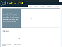 Tablet Screenshot of exalumnos.inf.utfsm.cl